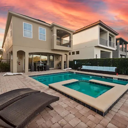 Golf Course View Heated Pool Arcade & Theater Villa